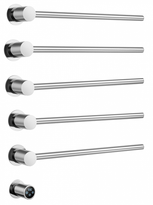 Полотенцесушитель электрический встраиваемый WONZON & WOGHAND HAMBURG, Хром (WW-AL315-CR)