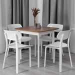 Стул JOLLY (mod. XRB-096-B2)  пластик, белый (white), 46 х 50,5 х 78 см