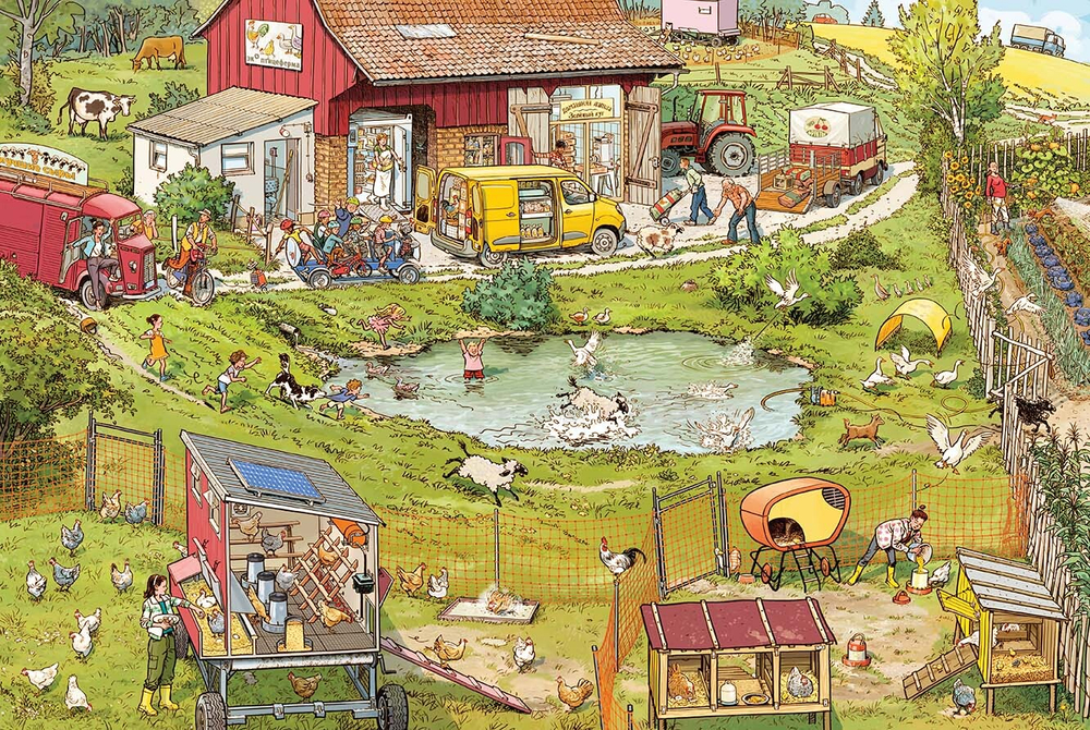 Фермерский рынок. Виммельбух