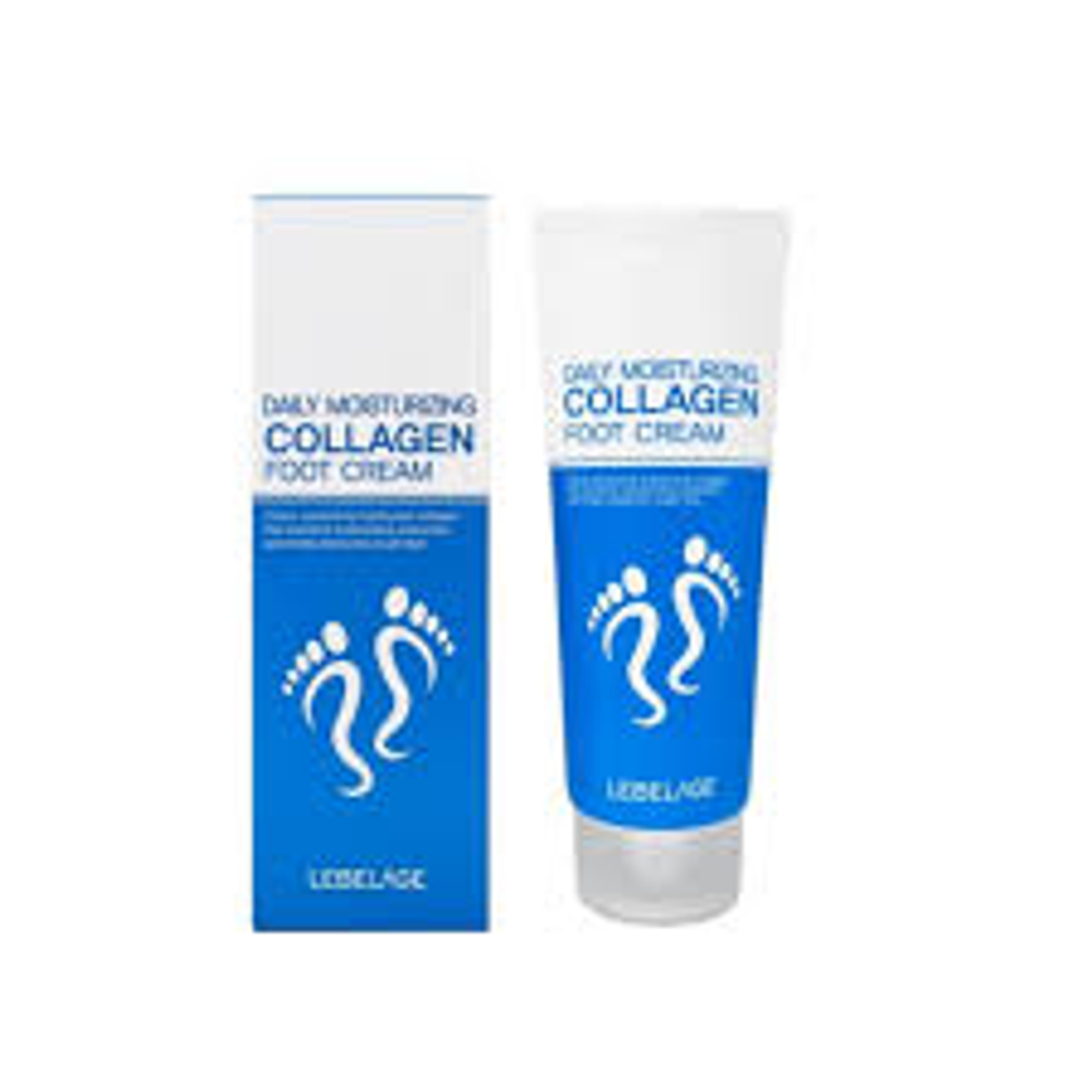 Крем для ног с коллагеном Lebelage Daily Moisturizing Collagen Foot Cream, 100 мл