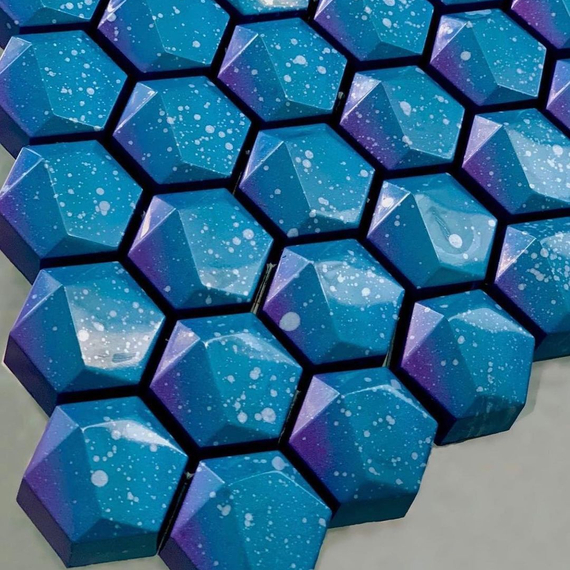 594 | Форма &quot;Геометрия и грани&quot; (275*175 мм)