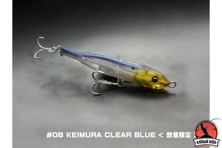 Воблер LITTLE JACK Like Blinks 70mm #08 keimura clear blue