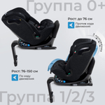 Автокресло Sweet Baby Voyager P12 Pro Black
