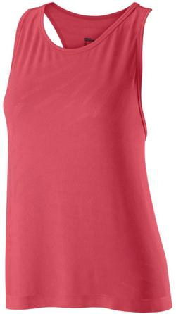 Женский топ теннисный Wilson W Competition Seamless Tank - holly berry