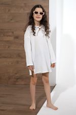 Туника для девочки Пляж-1 Виотекс БЕЛЫЙ