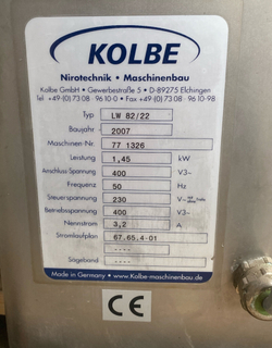 Мясорубка kolbe lw 82/22