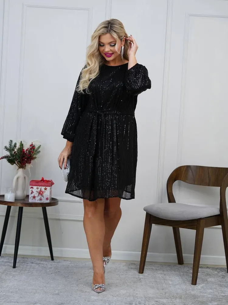 Платье в пайетку 27102304 Фабрика Моды