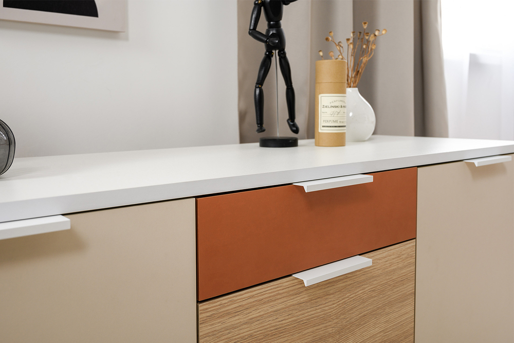 Комод Марвэл 16.234.02, Белый, Сатин, Плэйн, Безмолвная пустыня