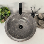 Раковина из мрамора Erozy Grey EM-64530 46*46*15 0186