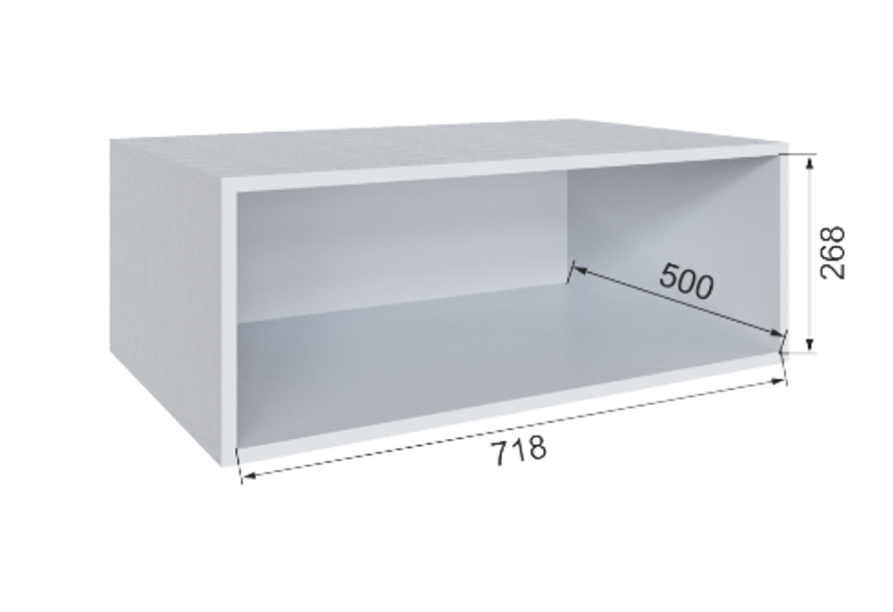 Антресоль Бруклин 75А300