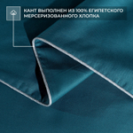 Наволочки 70х70 2 шт Сатин однотонный Элитный 100% египетский хлопок NE00677