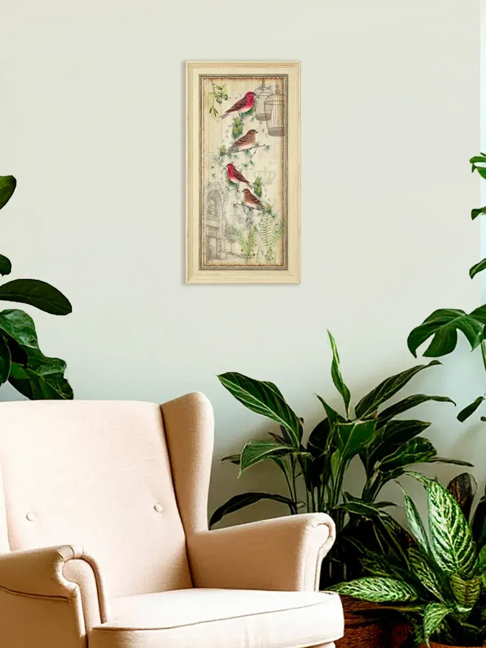 Картина на стену интерьерная на холсте 26*50 см