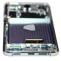 Дисплей для Samsung Galaxy S21+ (G996B) с тачскрином и рамкой Серебро - OR (SP)