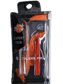 Пинцет точечный для бровей EXPERT 11 TYPE 5r STALEKS