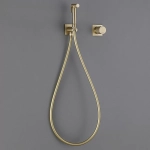 Гигиенический душ Abber Rund AF8725G золото матовое