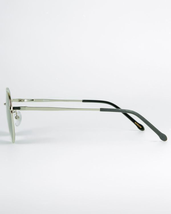 Очки солнцезащитные Spunky Round 2 Silver. dark grey - фото 3