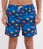 Шорты для плавания Guess Underwear - голубой(F4GT10 WG2D2)