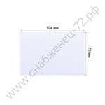 Поликарбонатное стекло внутреннее 104х70мм (пр-во FoxWeld/КНР)