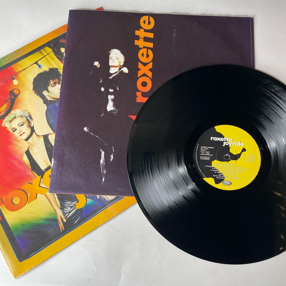 Винтажная виниловая пластинка LP Roxette Joyride (Германия 1991)