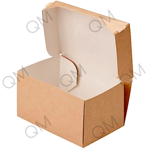 Упаковка ECO CAKE 1200 для десертов 250 шт, 5 упак. 50 шт р-р 150x100x85 мм крафт, 50шт