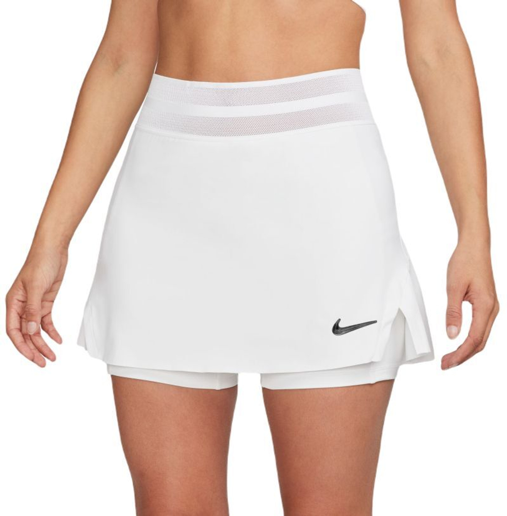 Теннисная юбка Nike Court Dri-Fit Slam Tennis Skirt - белый