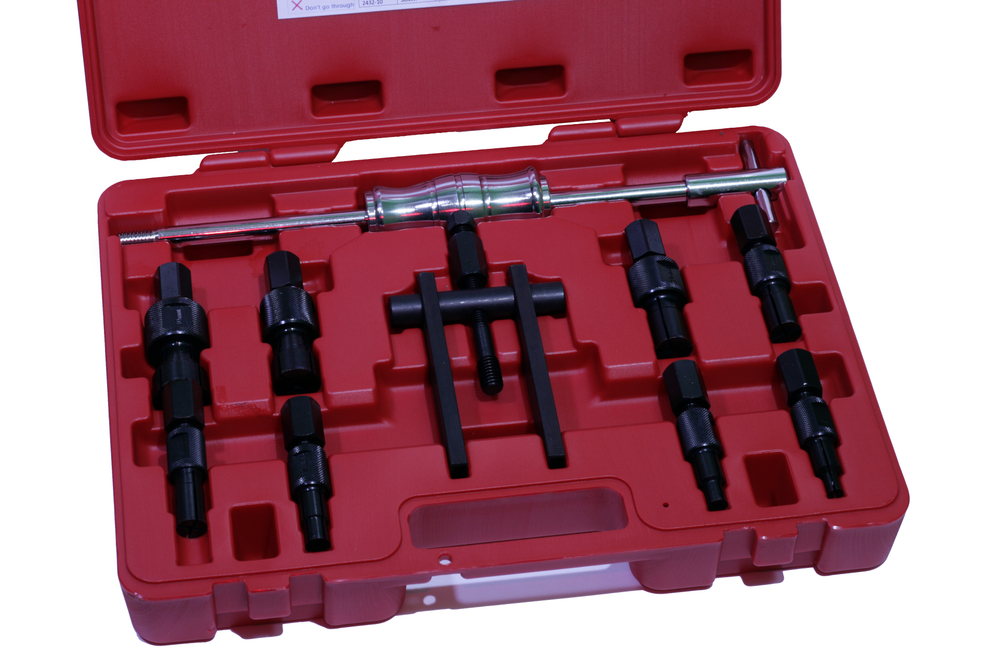 Набор съемник подшипников цанговый с обратным молотком СТАНКОИМПОРТ, KA-2124KH