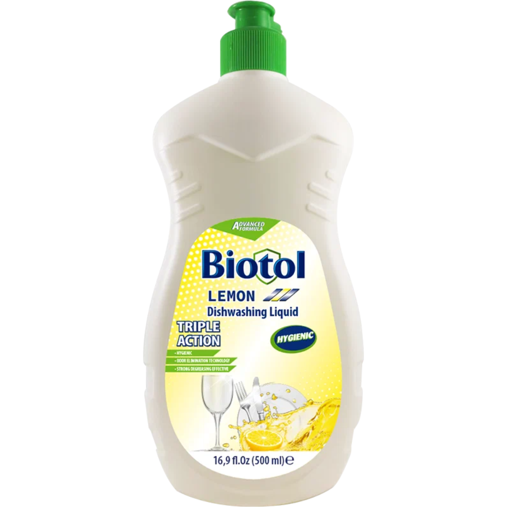 Средство для мытья посуды Biotol Lemon 500 мл