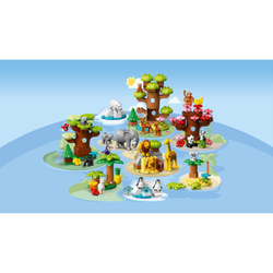 Конструктор LEGO DUPLO - Дикие животные мира 10975