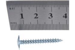 Саморезы с прессшайбой по листовому металлу до 0,9 мм Зубр PH2 4,2х32 мм 25шт 300196-42-032