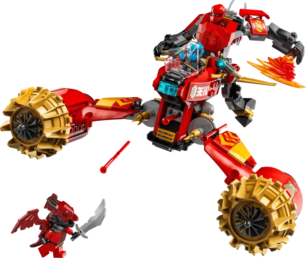 Конструктор LEGO Ninjago 71830 Боевой робот Кая Всадник бури
