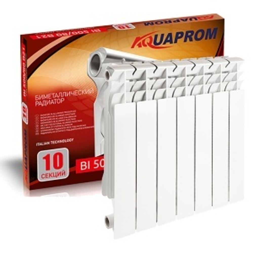 Радиатор BM "Аквапром"350X80 (12сек.)