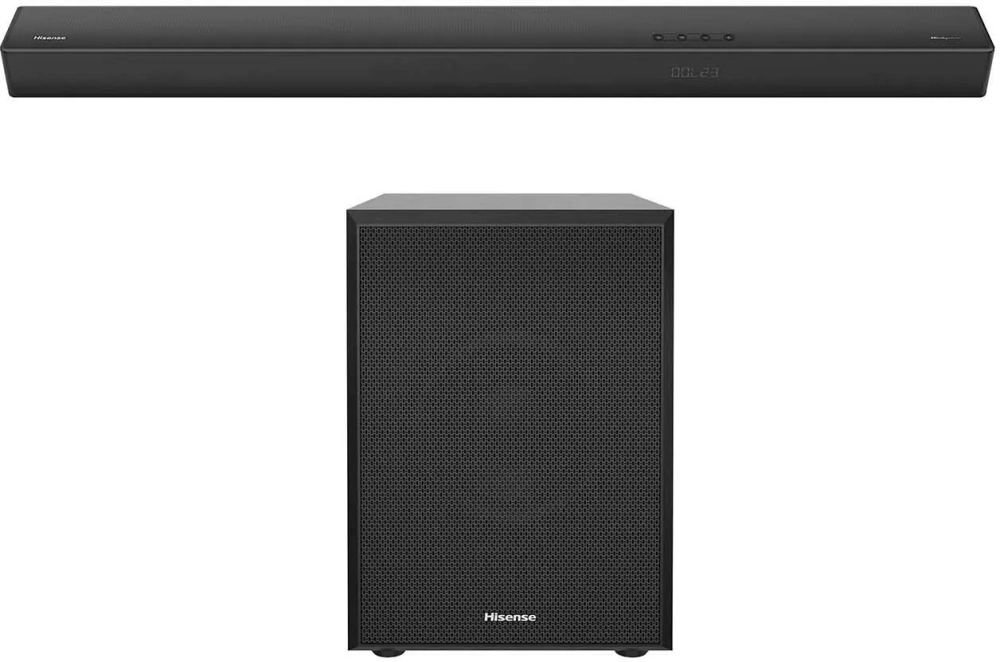 Саундбар Hisense U5120GW+ 7.1.2 390Вт+180Вт черный