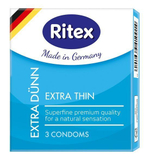 Ультратонкие презервативы RITEX EXTRA DUNN - 3 шт.