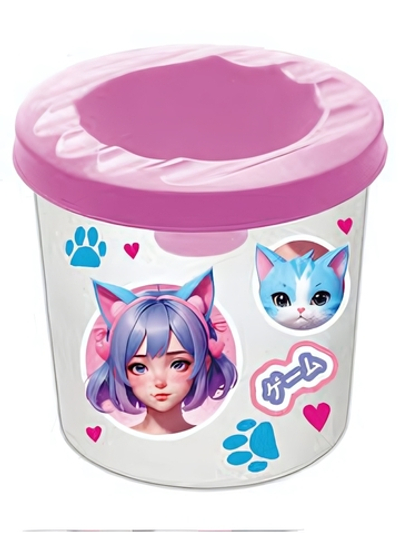 Стакан-непроливайка одинарный "Милая парочка 2025" (Пчелка)