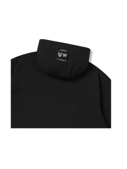 Анорак с капюшоном и короткими рукавами