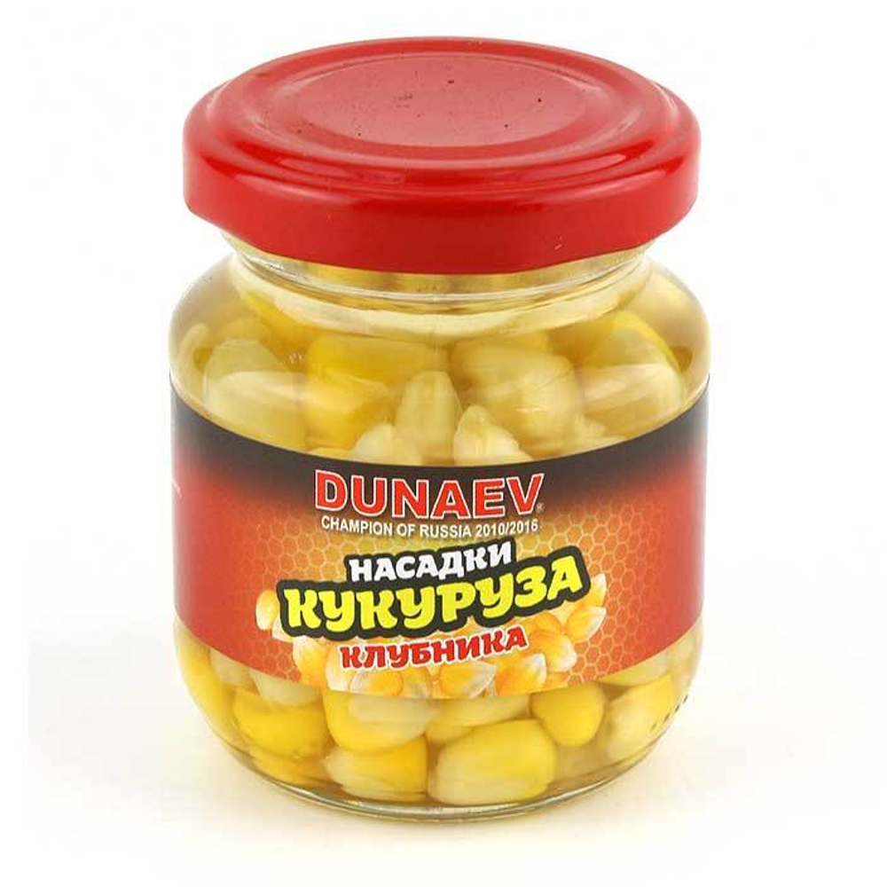 Насадка с/банка DUNAEV  Кукуруза 100мл клубника