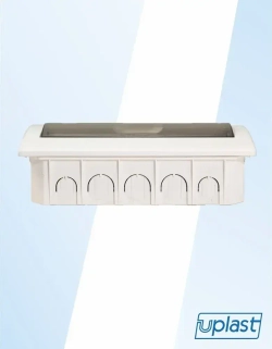 ЩРВ-П -12 "ОМЕГА" (щит распределительный встраиваемый 12 модулей) Uplast