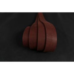 Ременная заготовка Бордо гладкая  ⠀