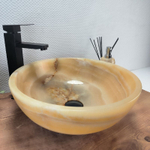 Раковина из оникса Bowl Yellow TinLip BO-62854 40*40*15 40