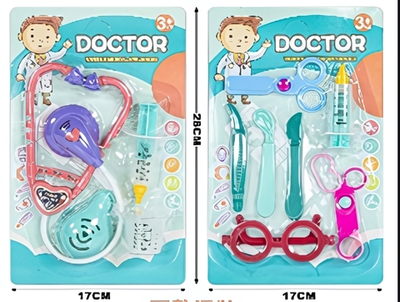 Набор доктора «Терапевт», 7 предметов, 17*28 см, в ассортименте