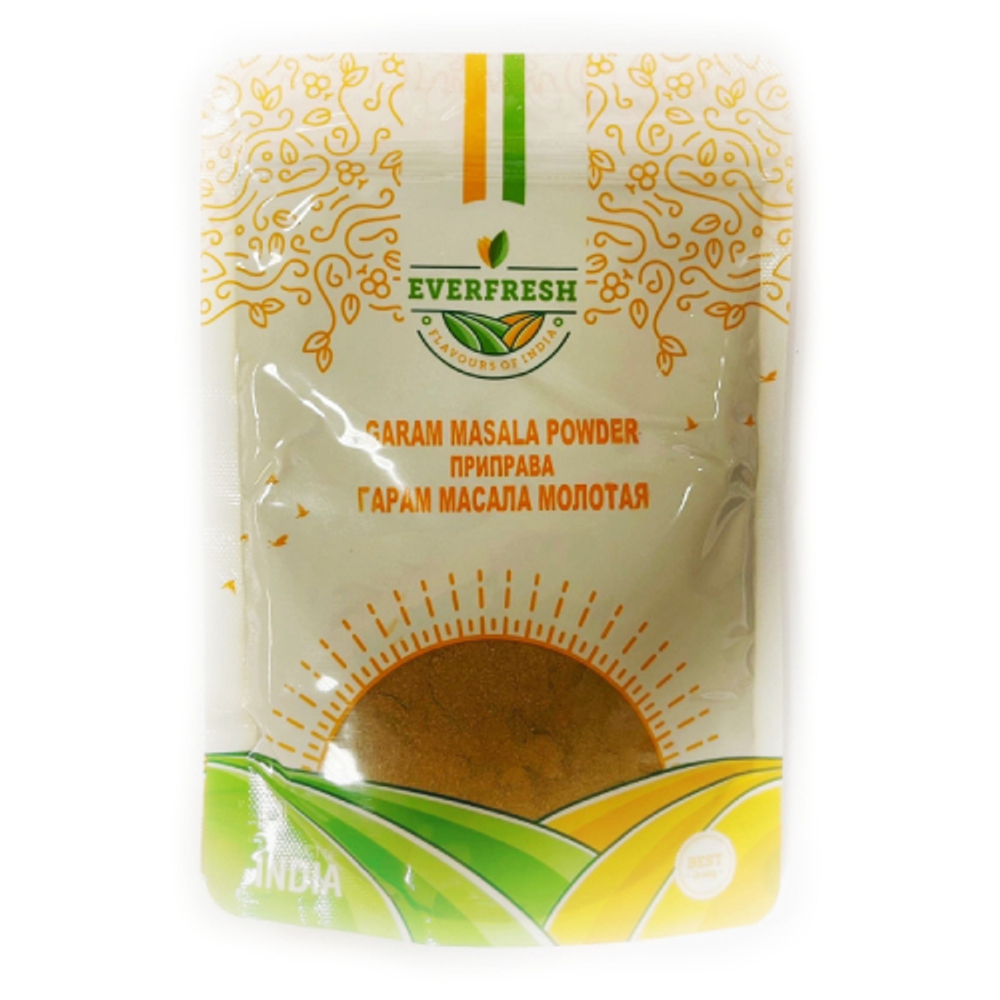 GARAM MASALA Powder/ ГАРАМ МАСАЛА молотая, (Everfresh), 100 г.