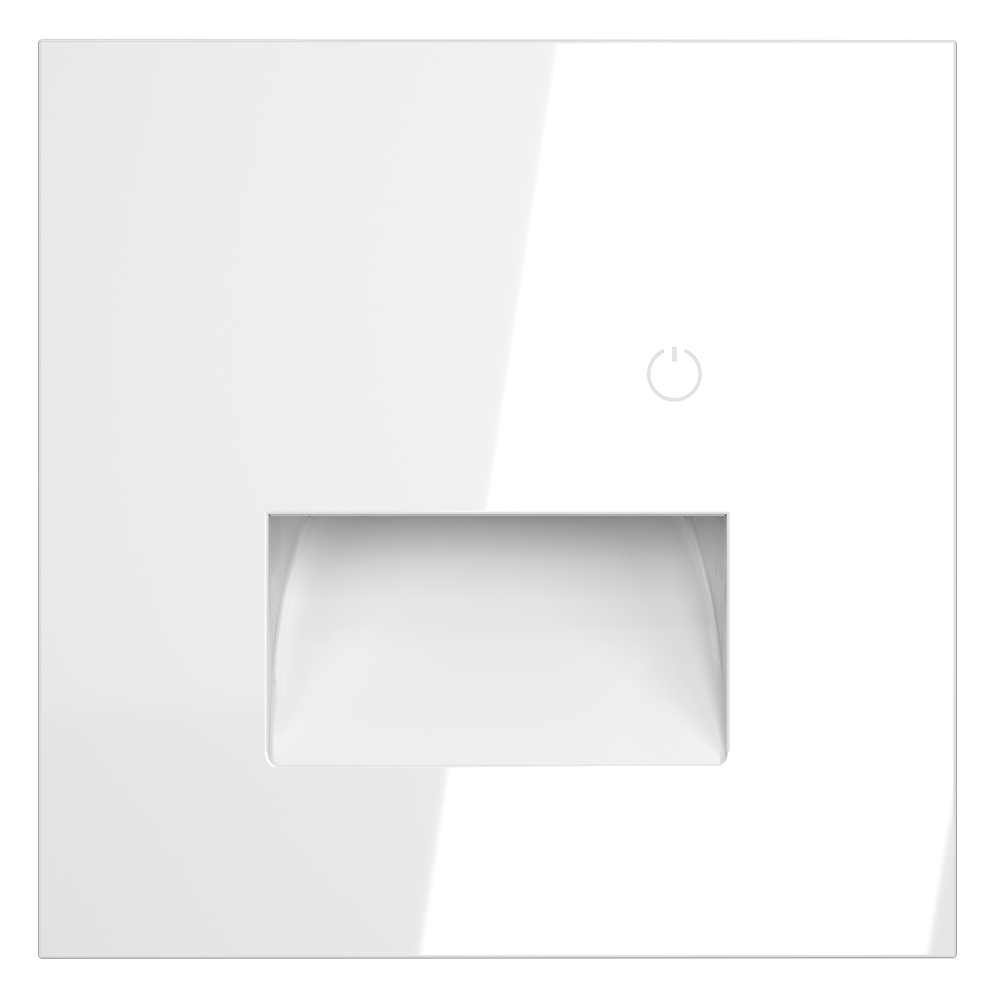 Накладка для подсветки светодиодной с датчиком, S70 (белый глянцевый)