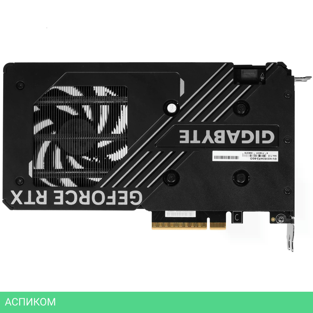 Видеокарта GigaByte GeForce RTX 5060 Windforce 8G GDDR7 (GV-N5060WF2-8GD)