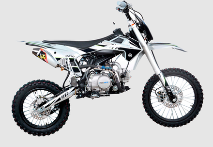 Питбайк Regulmoto FIVE EA (полуавтомат КПП) (Серый/ черный)