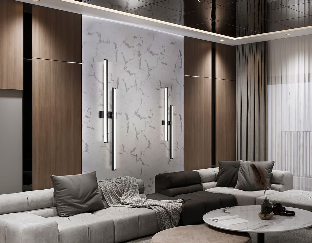 Ambrella Настенный светодиодный светильник LineTech FL6162