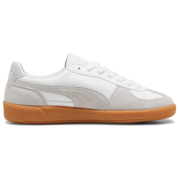 PUMA Palermo Кроссовки для скейтбординга Низкие Белые / Серые Унисекс