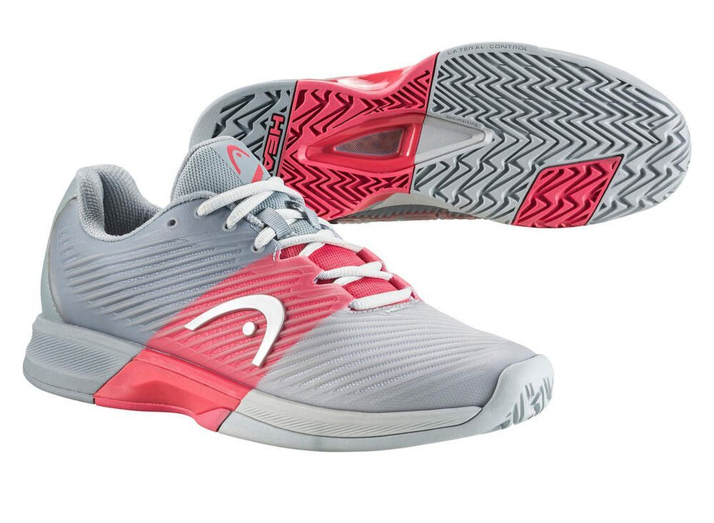 Женские Кроссовки теннисные Head Revolt Pro 4.0 - серый