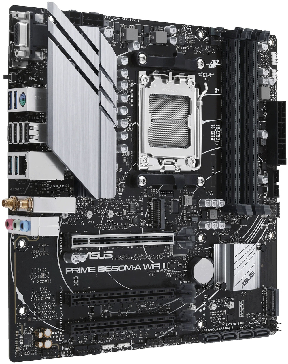 Материнская плата mATX ASUS PRIME B650M-A WIFI II