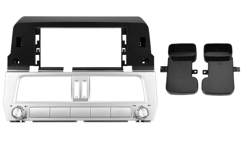 Магнитола Toyota Land Cruiser Prado 150 2017-2019 (без 360) - Teyes LUX ONE монитор 12.3" 2K QLED на Android 10, CarPlay, 4G SIM-слот, 6/128ГБ