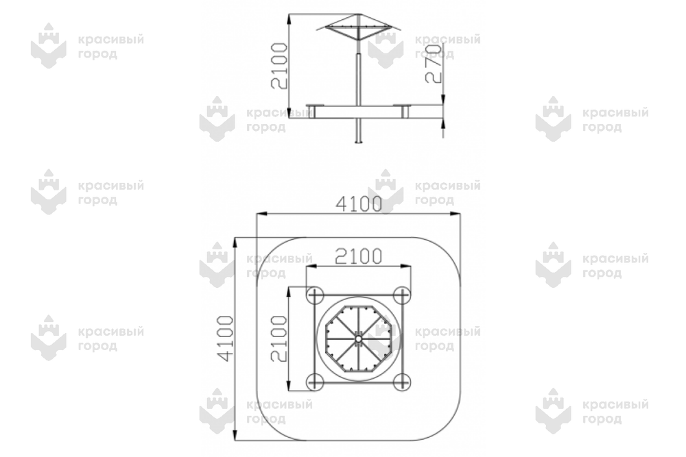 Песочница Грибок